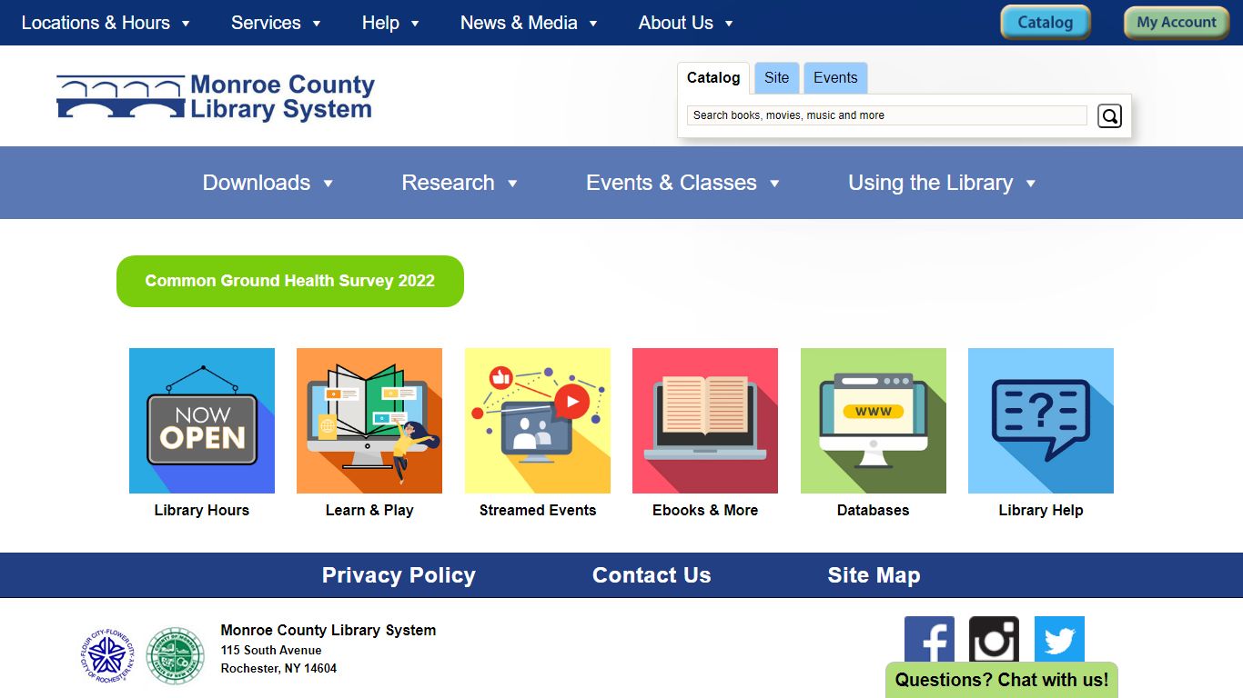 Monroe County Library System, NY